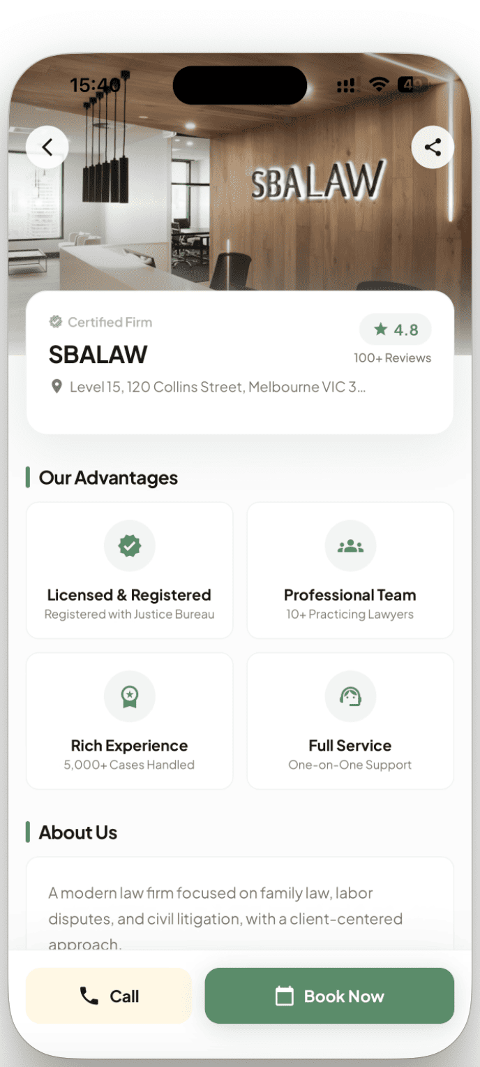 Verified Firm Profiles