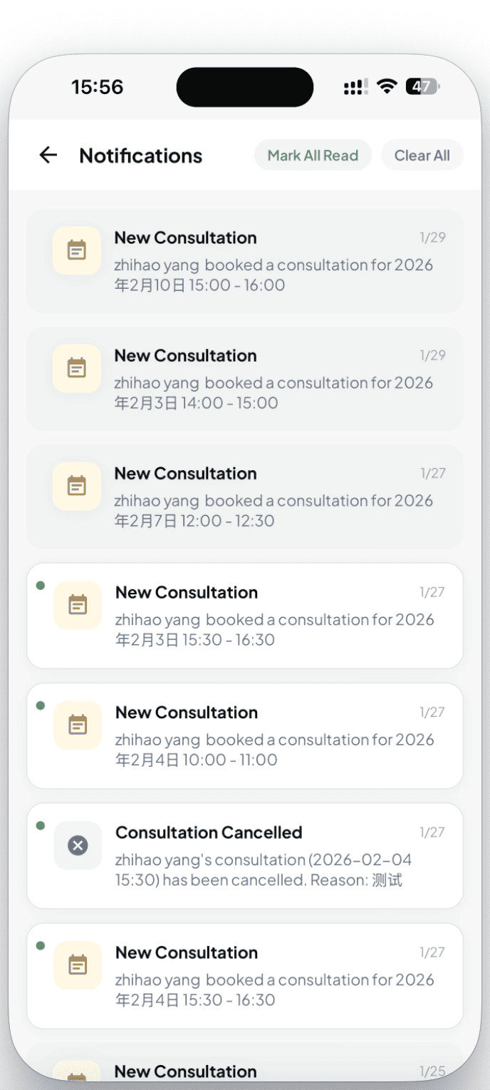Notifications